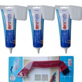 3 Adet Derzmatik Gaga Uçlu Hazır Derz Dolgu + Kazıma Bıçağı Beyaz - 1