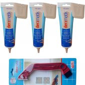 3 Adet Derzmatik Gaga Uçlu Hazır Derz Dolgu + Kazıma Bıçağı Beyaz - 4