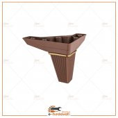 Mobilya Koltuk Ayakları Baza Masa Ayağı Tv  12 Cm 1 Adet - 3