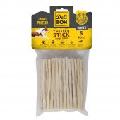 Delibon Burgu Çubuk Köpek Ödülü İnce Beyaz 80 Adet thumbnail 1