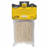 Delibon Burgu Çubuk Köpek Ödülü İnce Beyaz 80 Adet thumbnail 2