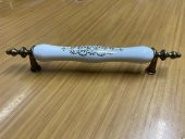 Dolap Çekmece Mobilya Kulbu Gerçek Porselen Kulo 128 mm (12,8 cm) - 2