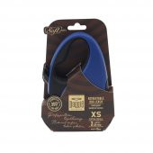 Doggie Soft Xsmall Otomatik Tasma 3 Metre Royal Mavi - 1