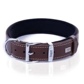 Doggie Deri Pati Desenli Boyun Tasması M 4x52-60cm Kahverengi - 3