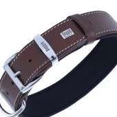 Doggie Deri Pati Desenli Boyun Tasması M 4x52-60cm Kahverengi - 2