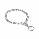 Doggie Eğitim Serisi Boğma Zincirli Köpek Boyun Tasması Krom Kaplama 3x50-50cm/ - 2