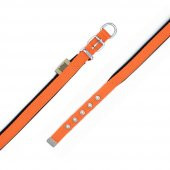 Doggie Comfort Yumuşak Dokuma Köpek Boyun Tasması S 1.5x20-25cm Turuncu - 2