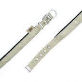 Doggie Comfort Yumuşak Dokuma Köpek Boyun Tasması S 2x30-35cm Haki thumbnail 2