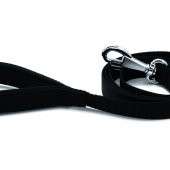 Doggie Dokuma Köpek Gezdirme Kayışı M 2x140cm Siyah thumbnail 3