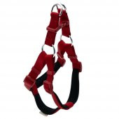 Doggie Comfort RoninYumuşak Dokuma Göğüs Tasması M 2x45-55cm Kırmızı - 1