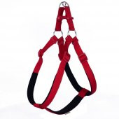 Doggie Comfort RoninYumuşak Dokuma Göğüs Tasması XXL 2.5x70-80cm Kırmızı thumbnail 1