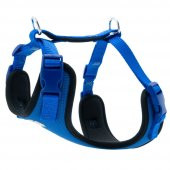 Doggie Havalı Dokuma Köpek Göğüs Tasması S 1.5x40-50cm Royal Mavi - 1