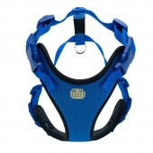 Doggie Havalı Dokuma Köpek Göğüs Tasması M 2x45-55cm Royal Mavi - 2