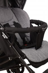 Diamond Baby Pearl Baston Bebek Arabası Gri thumbnail 2