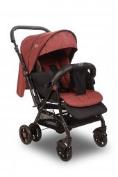 Diamond Baby Sapphire Çift Yönlü Bebek Arabası Bordo - 1