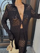 Bridget Ajurlu Uzun Hırka Takım 9881 - 5