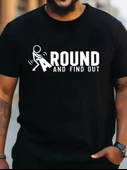 Erkek Around Baskılı Süprem T-shirt - 1