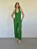 Yeşil Yelek Ve Pantolon Takım - 1