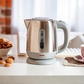 Crown CRW-7211 1800W 1.8 Litre Lüks Çelik Su Isıtıcı Kettle İnox - 7