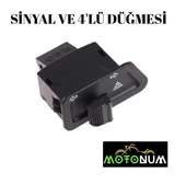 Honda Spacy 110 4 lü ve Sinyal Düğmesi - 4