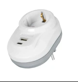 NILSON AKIM KORUMALI BEYAZ U-C FİŞ-PRİZ (NİLSON) thumbnail 1