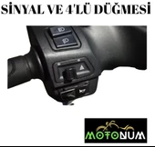 Honda Spacy 110 4 lü ve Sinyal Düğmesi - 10