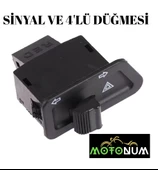 Honda Spacy 110 4 lü ve Sinyal Düğmesi - 9