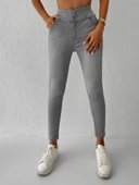 Yüksek Bel Likralı Jean Pantolon 90 Cm thumbnail 8