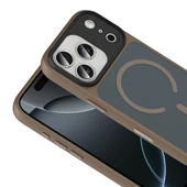 Zipax Apple iPhone 17 Pro Kılıf MgSafe Özellikli Mat Yüzey Zr-Flet thumbnail 1