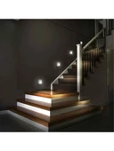 CATA 1,5W BEYAZ KARE KOR.MER.ARMATÜRÜ (SATEN KASA) thumbnail 2