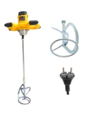 Germany Style 8015 1800 Watt Bakır Sargı Devir Ayarlı Elektrikli Alçı Boya Ve Harç Karıştırıcı Mikser - 3