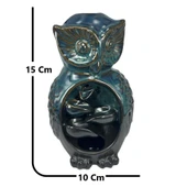 Porselen Geri Akış Tütsü Brülörü +5 Aromatik Tütsü CA6 Yeşil thumbnail 2