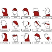 Motorcu KREM YEŞİL PİXEL KAMUFLAJ Buff Maske Outdoor Boyunluk Unisex Bandana - 3