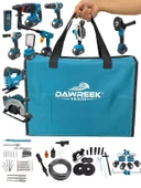 Germany Style DawreekTech 10'lu Şarjlı Pro Set Kırıcı-Taşlama-Matkap-Daire Testere-Yıkama-Dekupaj - 2