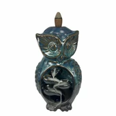 Porselen Geri Akış Tütsü Brülörü +5 Aromatik Tütsü CA6 Yeşil thumbnail 4