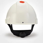 Beyaz Ayarlanabilir Havalandırmalı Baret İş Güvenliği Şapka İnşaat Kaskı Koruyucu Başlık thumbnail 2