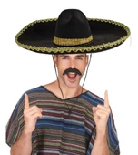 Sombrero Meksika Şapkası Mariachi Altın Şeritli Parti ve Gelişim İçin - 4