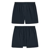 YohannesClub Poplin Boxer Erkek, (Tekli, 2'li, 3'lü Seçenekli)% 100 Pamuklu POPLİN Kumaş Boxer thumbnail 9