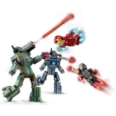 Nessiworld 76320 Lego Marvel Iron Man ve War Machine Hammer Dronlara Karşı 204 parça +7 yaş - 2