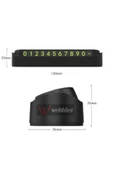 WEHHLER Toyota Yaris 2006-2007-2008-2009-2010-2011-2012-2013 Otopark Numaratörü-telefon Numarası Göstergesi - 5