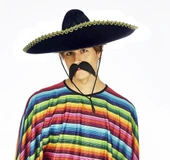 Sombrero Meksika Şapkası Mariachi Altın Şeritli Parti ve Gelişim İçin - 2