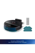 Philips HomeRun 3000 Serisi Aqua XU3000/01 Siyah Akıllı Robot Süpürge - 8