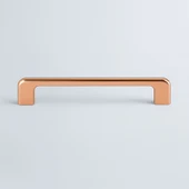 Ilıca Roze Gold Renk Metal Kulp 160 mm Mobilya Çekmece Mutfak Dolabı Dolap Kulpları Kulbu Kulpu thumbnail 1