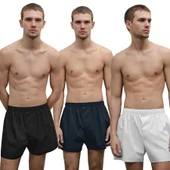 Yohannes Club Boxer POPLİN Erkek, 5'li SEÇENEKLİ KOLEKSİYONLAR, % 100 Pamuklu Poplin Kumaş, Canlı Renkler, 5 Adet thumbnail 2