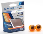 PHOTON P21W 12V 93 NATUREL AMBER PH5524 NA - 1