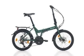 Bianchi Adhoc 21 MD Fren 21 Vites 20 Jant Katlanır Bisiklet 4T Koyu Yeşil Celeste 38 Kadro - 1