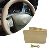 LEADER DİREKSİYON KILIFI BEJ 100 CM - 1