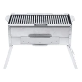 Katlanır Ayaklı Mangal - Argeus - Paslanmaz - Mühürleme Izgaralı - Kül Hazneli - 2