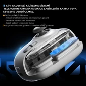 Polham iOS & Android Uyumlu Type-C Mobil Oyun Kolu | Pro Joystick | 400mAh Bataryalı Gamepad, Tak Çalıştır - 4