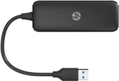 HP DHC-CT110 4 PORT USB 3.0 USB ÇOKLAYICI HUB SİYAH thumbnail 2